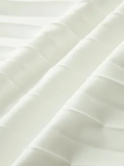COMMENSE Solid Pleated Strapless Split Dress* White Dresses|Casual Dresses
