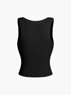 COMMENSE Solid Ribbed Sweater Vest* Sweater Vests|Sweaters & Cardigans