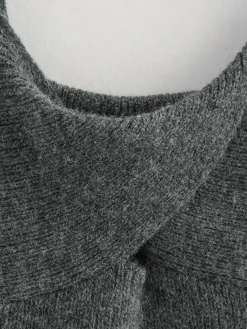 COMMENSE Spaghetti Strap Knotted Sweater Vest* Vests|Knitwear