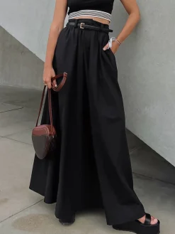 COMMENSE Street Vibe Maxi Skirt* Skirts|Bottoms