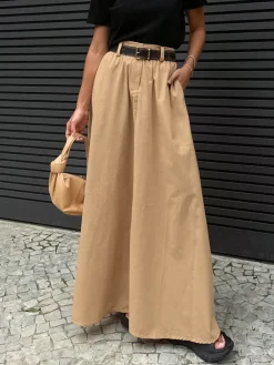COMMENSE Street Vibe Maxi Skirt* Skirts|Bottoms