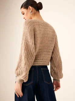 COMMENSE Striped Soft Sweater* Sweater Tops|Sweaters & Cardigans