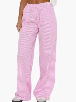 COMMENSE Styling Striped Long Pants* Pants|Bottoms