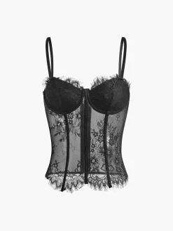COMMENSE Sweetheart Lace Cami Top* Tank Tops & Camis|Tops