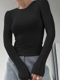 COMMENSE That One Long Sleeve Shirt* Sweater Tops|T-shirts