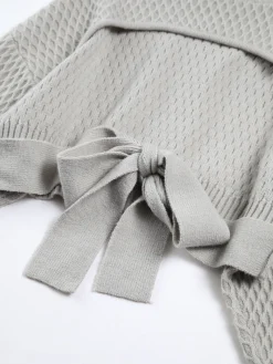 COMMENSE Tie Back Mock Neck Sweater* Sweater Tops|Sweaters & Cardigans
