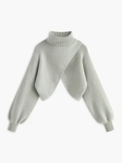 COMMENSE Turtleneck Batwing Sleeve Sweater* Sweater Tops|Sweaters & Cardigans