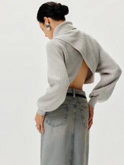 COMMENSE Turtleneck Batwing Sleeve Sweater* Sweater Tops|Sweaters & Cardigans