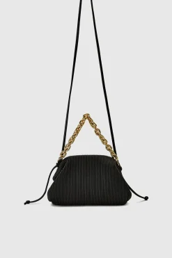 COMMENSE Two Way Pinstripe Cloud Bag* Bags|Accessories