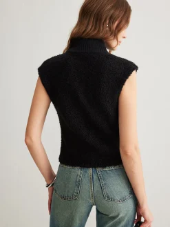 COMMENSE Two Way Zip Minky Cardigan* Cardigans|Sweaters & Cardigans