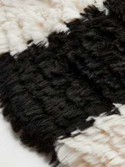COMMENSE Two-Tone Fuzzy Scarf* Accessories