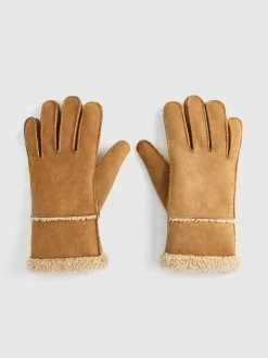 COMMENSE Utility Lambswool Suede Gloves* Accessories