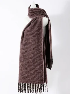 COMMENSE Utility Plain Tassel Scarf* Accessories
