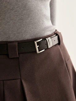 COMMENSE Utility Pleated Belted Skirt* Skirts|Bottoms