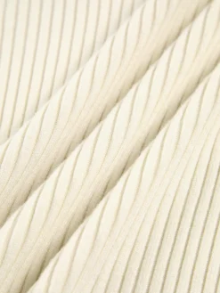 COMMENSE Vanilla Polo Long Sleeve Knit Top* Sweater Tops|Sweaters & Cardigans