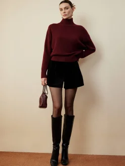 COMMENSE Velvet Cozy Shorts* Shorts|Bottoms