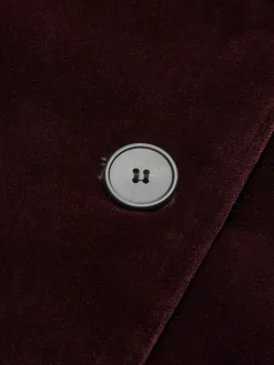COMMENSE Velvet Lapel Short Blazer* Outerwear|Blazers