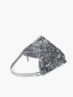 COMMENSE Velvet Sequins Armpit Bag* Bags|Accessories