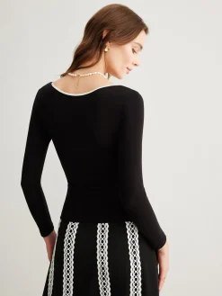 COMMENSE Velvet Sweetheart Bottoming Top* T-shirts|Tops