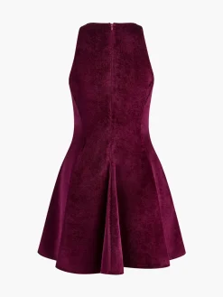 COMMENSE Velvet Zipper Slim Tank Dress* Dresses