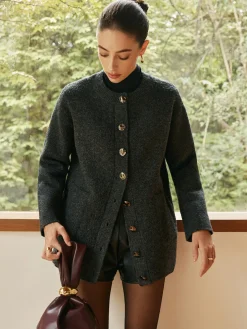 COMMENSE Versatile Breasted Soft Cardigan* Cardigans|Sweaters & Cardigans