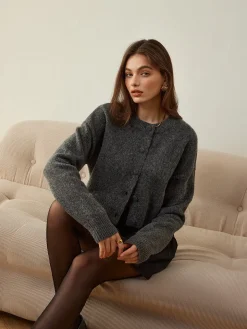 COMMENSE Versatile Button Short Cardigan* Cardigans|Sweaters & Cardigans