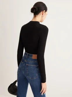 COMMENSE Versatile Metal Decor Knit Top* Sweater Tops|Sweaters & Cardigans