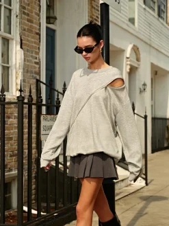 COMMENSE Versatile Pleated Mini Skirt With Belt* Skirts|Bottoms