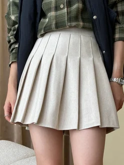 COMMENSE Versatile Pleated Mini Skirt* Skirts|Bottoms
