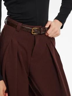 COMMENSE Versatile Pleated Wide-Leg Pants* Pants|Bottoms