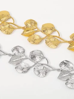 COMMENSE Vintage Alloy Leaf Design Necklace* Necklaces|Accessories