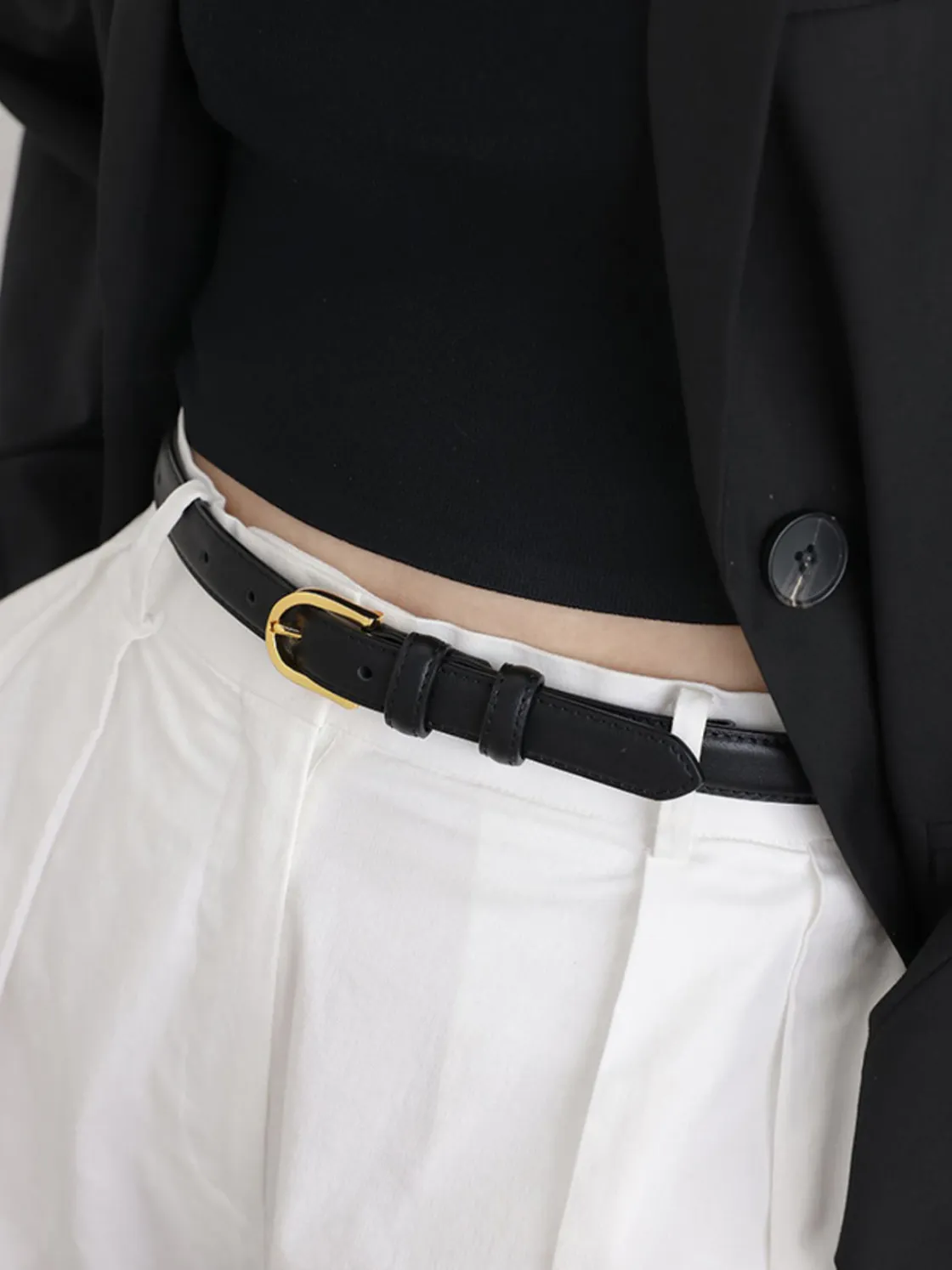 COMMENSE Vintage Buckle Belt* Belts & Chain|Accessories