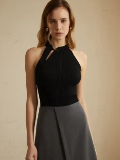 COMMENSE Vintage Button Sweater Vest* Sweater Vests|Sweaters & Cardigans