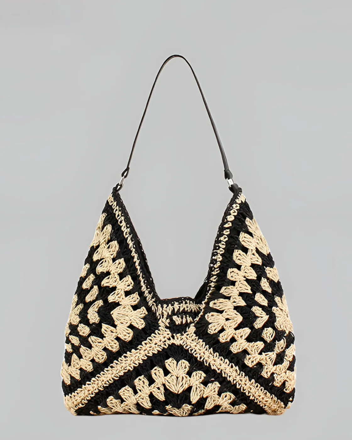 COMMENSE Vintage Crochet Macrame Shoulder Bag* Bags|Accessories