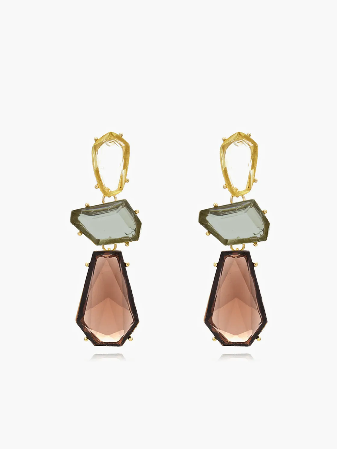 COMMENSE Vintage Geometric Drop Earrings* Earrings|Accessories