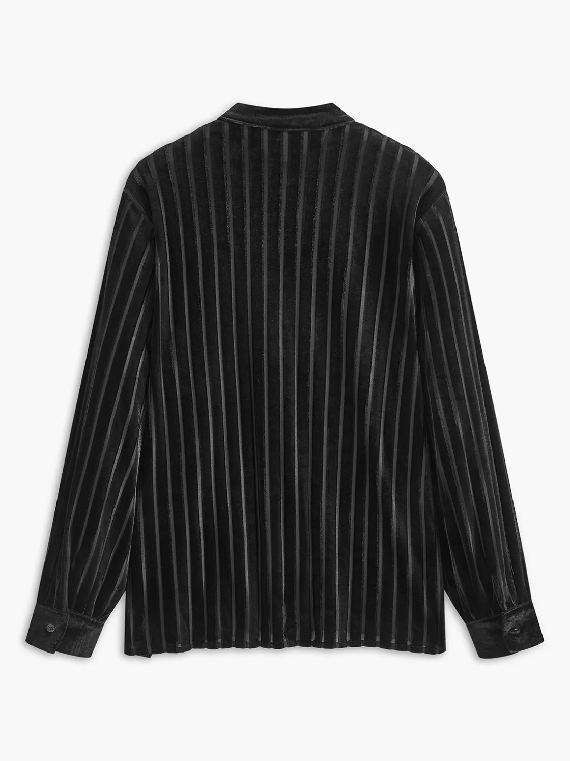 COMMENSE Vintage Pinstripe Button Polo Shirt* Blouses & Shirts|Tops