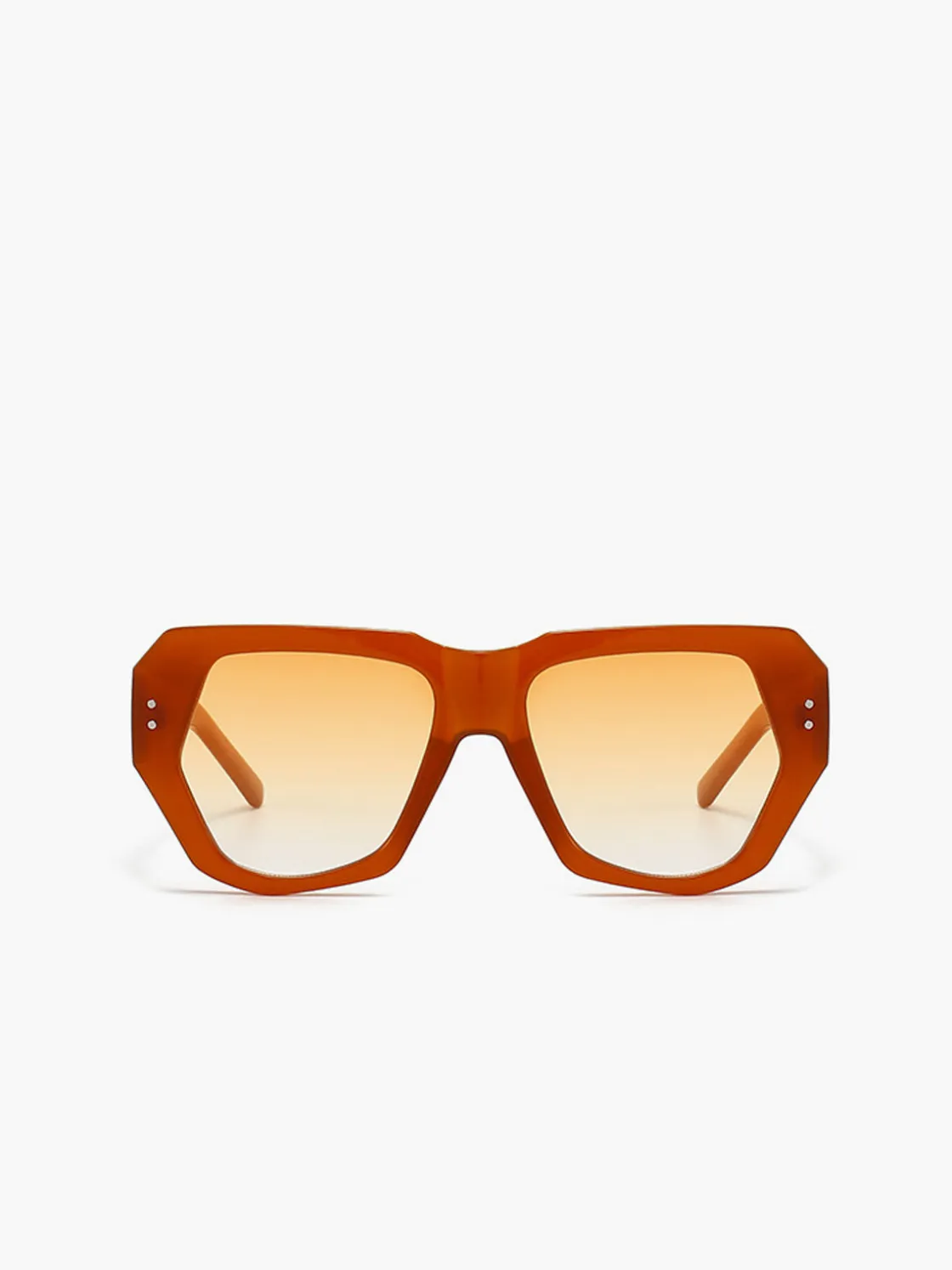 COMMENSE Vintage Polygon Cat Eye Rivets Sunglasses* Sunglasses|Accessories