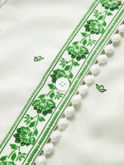 COMMENSE Vintage Printed Button Long Dress* Vacation Dresses|Summer Dresses