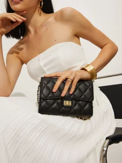 COMMENSE Vintage Quilted Clutch Bag* Bags|Accessories