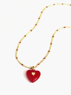 COMMENSE Vintage Heart Necklace* Necklaces|Accessories