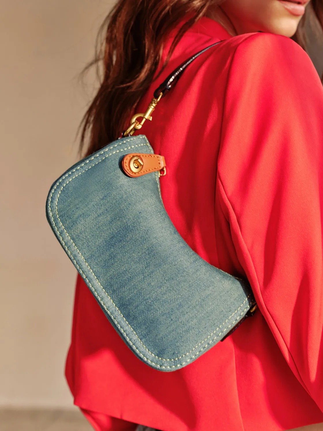 COMMENSE Vintage Small Zipper Armpit Bag* Bags|Accessories