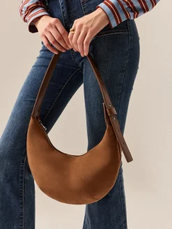 COMMENSE Vintage Soft-Buckle Crescent Bag* Bags|Accessories