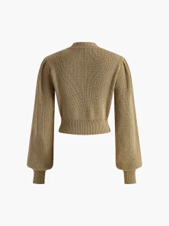 COMMENSE Vintage V-Neck Corset Cardigan* Cardigans|Sweaters & Cardigans