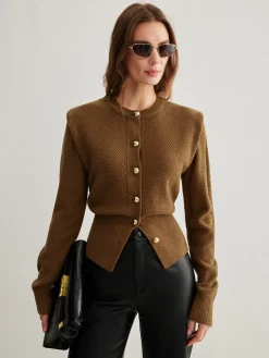 COMMENSE Vintage Wool-Blend Button Down Cardigan* Cardigans|Sweaters & Cardigans