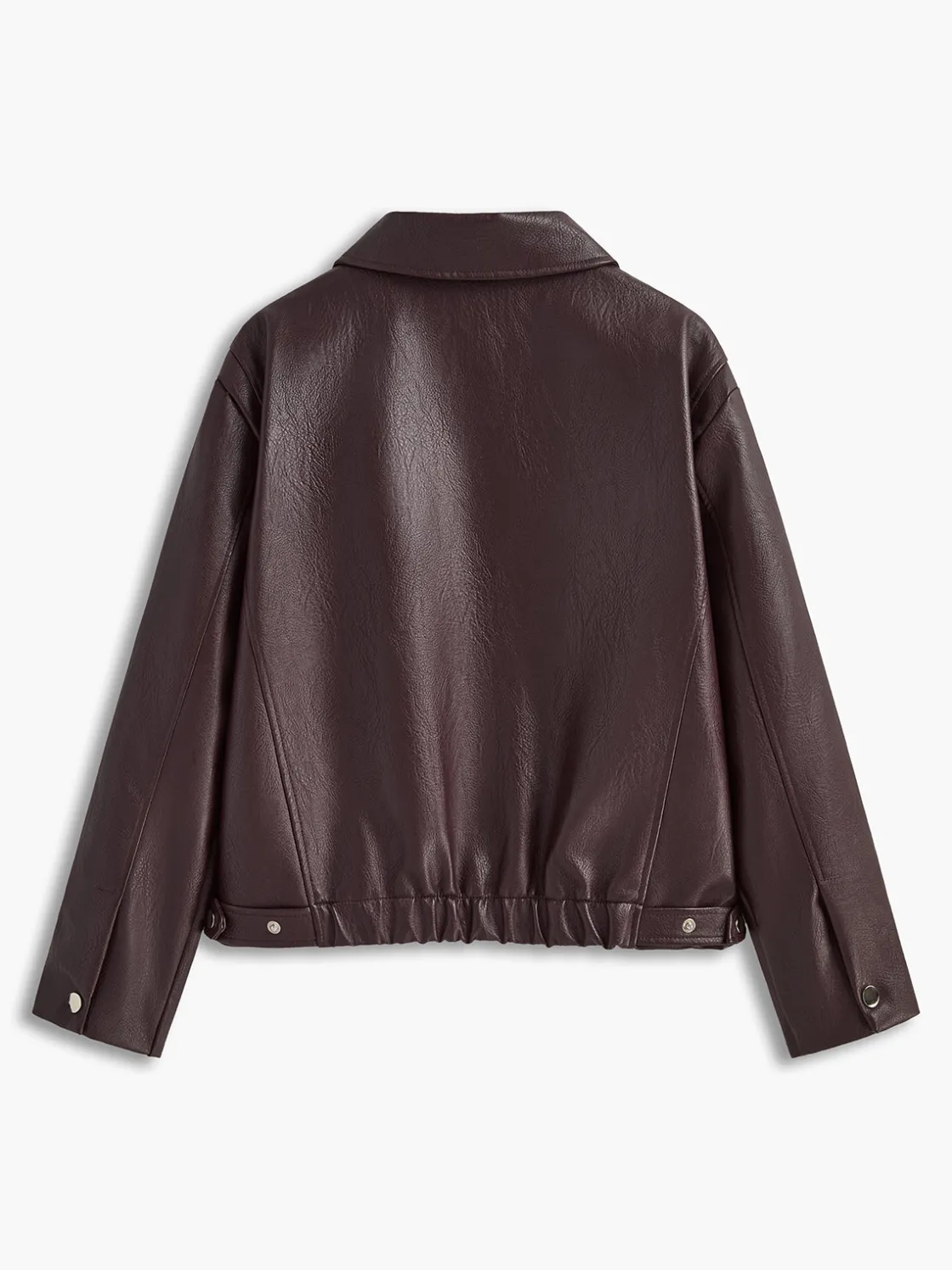 COMMENSE Vintage Zipper Faux Leather Jacket* Outerwear|Jackets