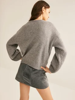 COMMENSE V-Neck Bow Knotted Cardigan* Cardigans|Sweaters & Cardigans