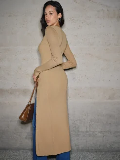 COMMENSE V-Neck Breasted Long Cardigan* Cardigans|Sweaters & Cardigans