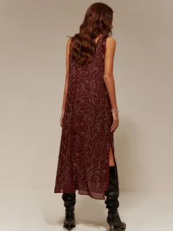 COMMENSE V-Neck  Rhinestone Split Tank Dress* Cocktail & Party Dresses|Summer Dresses