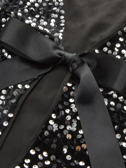 COMMENSE V-Neck Sequins Bow Blouse* Blouses & Shirts|Tops