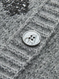COMMENSE V-Neck Sequins Cardigan* Cardigans|Sweaters & Cardigans